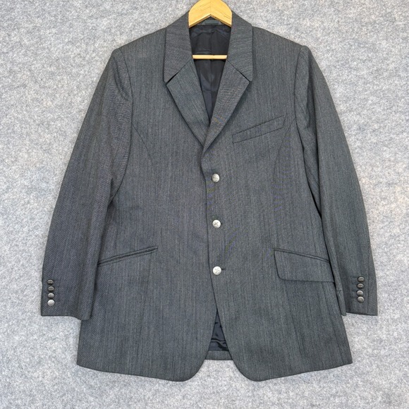 Mugler Other - VTG Thierry Mugler Paris Sport Coat Blazer Jacket Mens FR 56 US 46‎ L Long Rare